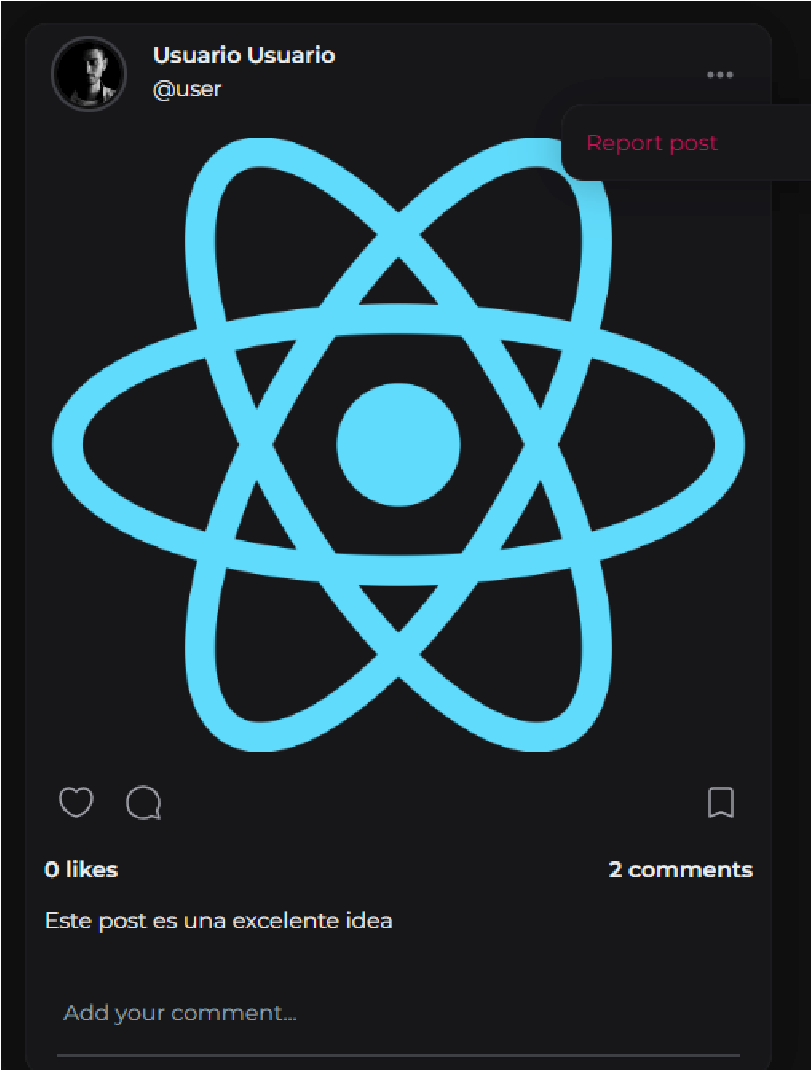 Reportar publicación